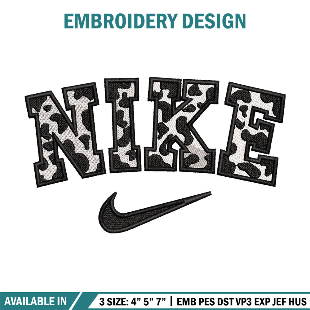 Nike Dairy Cow Logo embroidery design, logo embroidery, Nike design, Embroidery shirt, logo shirt, Digital download..jpg