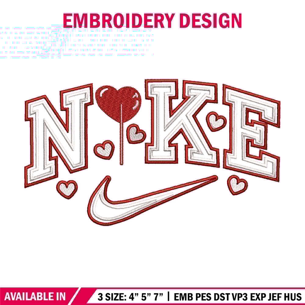Nike heart cute embroidery design, Nike heart embroidery, Nike design, Embroidery shirt, logo shirt, Instant download..jpg
