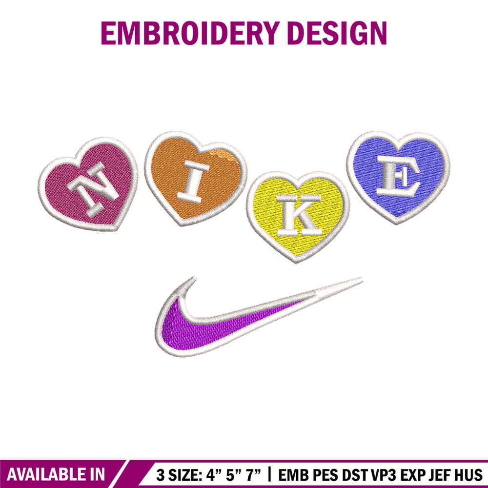 Nike heart Logo embroidery design, Nike heart embroidery, Nike design, Embroidery shirt, logo shirt, Instant download..jpg