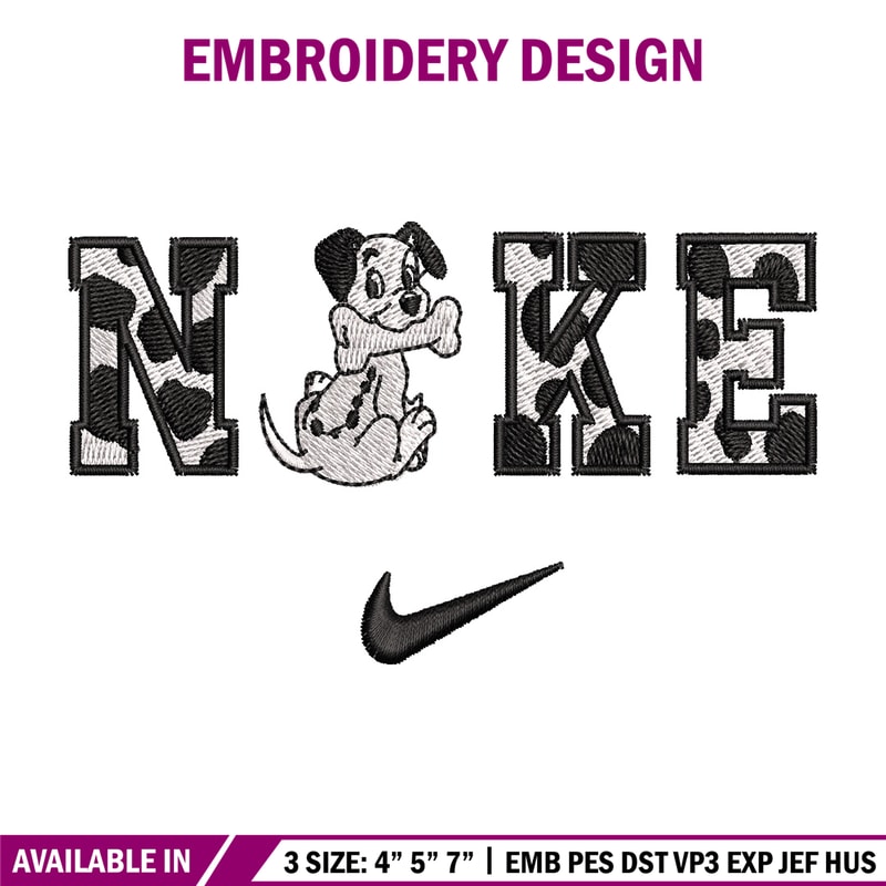 Nike dog embroidery design, Nike embroidery, Anime design, Embroidery shirt, Embroidery file, Digital download.jpg
