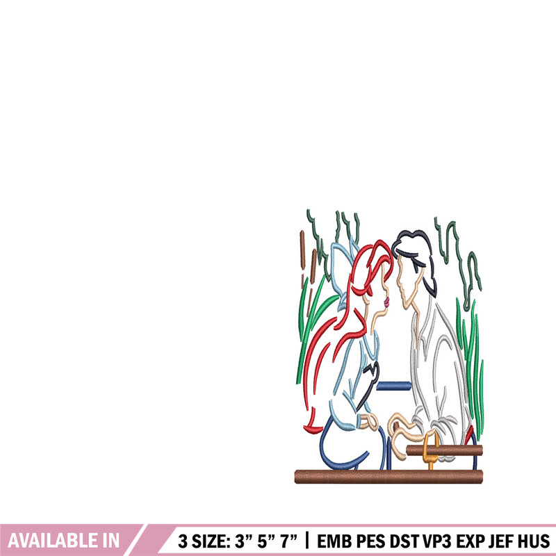 Couple embroidery design, Couple embroidery, embroidery file, logo design, logo shirt, Digital download..jpg