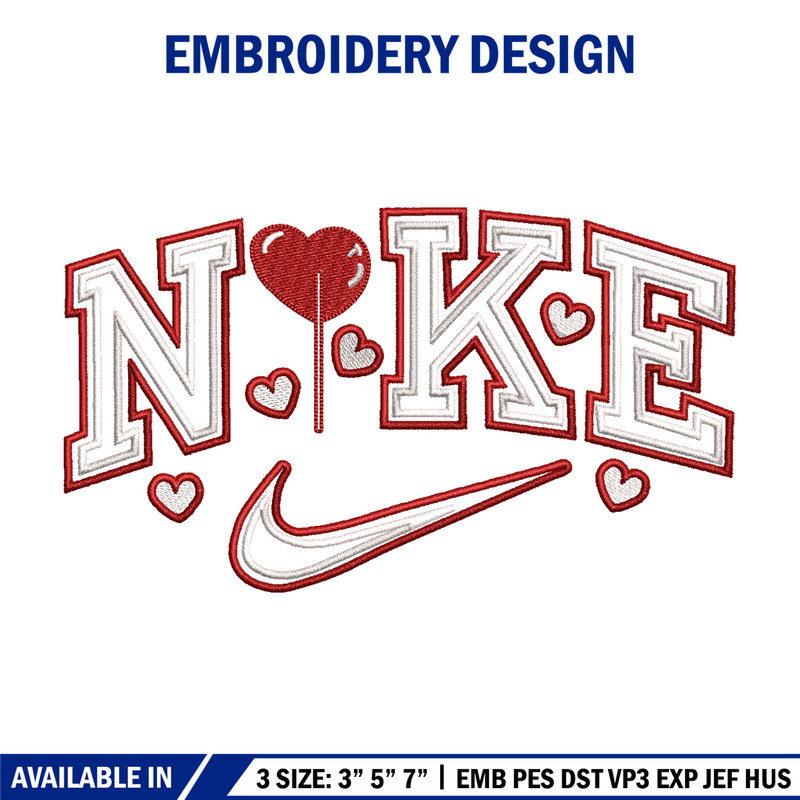Nike heart cute embroidery design, Nike heart embroidery, Nike design, Embroidery shirt, logo shirt, Instant download..jpg