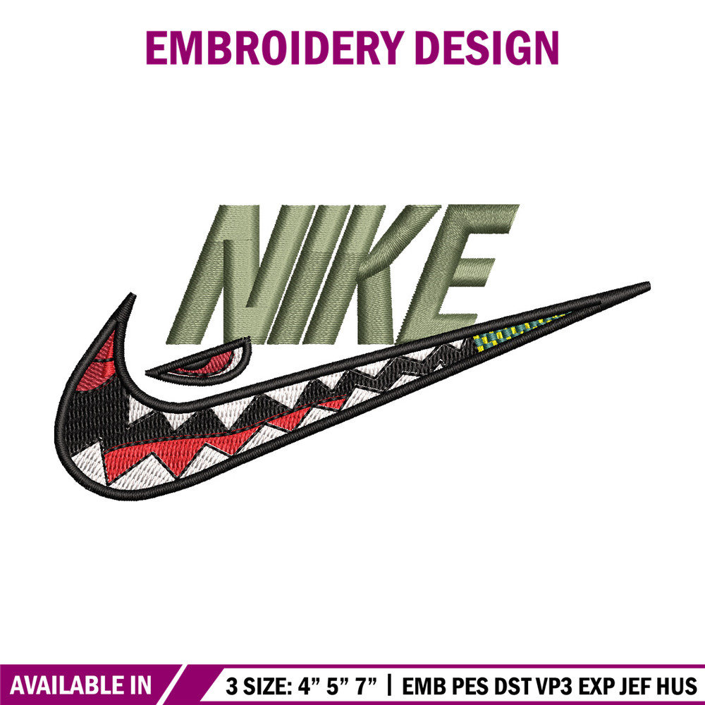 Nike logo car embroidery design, Logo car embroidery, Nike design, Embroidery shirt, Embroidery file,Digital download.jpg