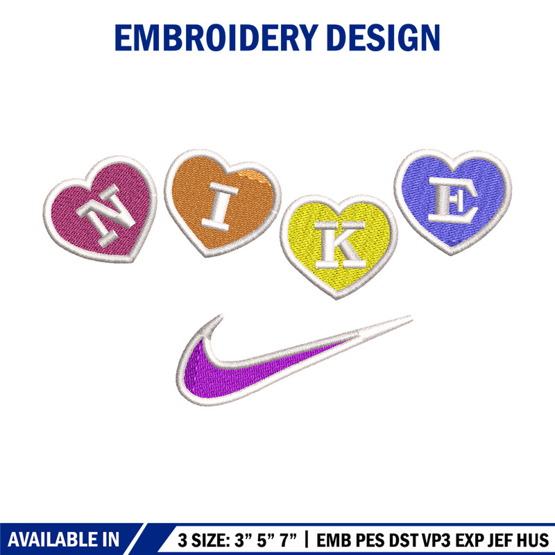 Nike heart Logo embroidery design, Nike heart embroidery, Nike design, Embroidery shirt, logo shirt, Instant download..jpg