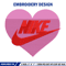 Nike heart Logo embroidery design, Nike heart embroidery, Nike design, logo shirt, Embroidery shirt, Digital download..jpg