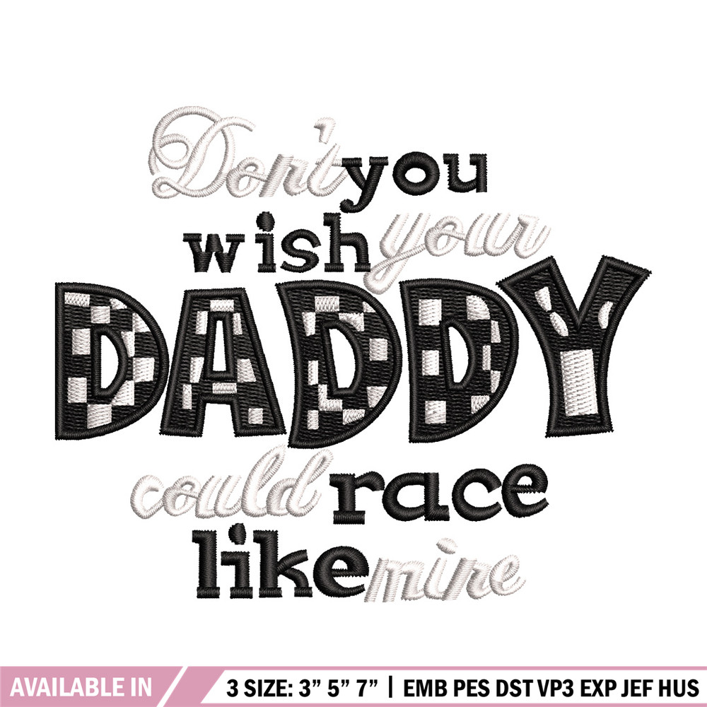 Dady logo embroidery design, Logo embroidery, Embroidery file, Embroidery shirt, Emb design, Digital download.jpg