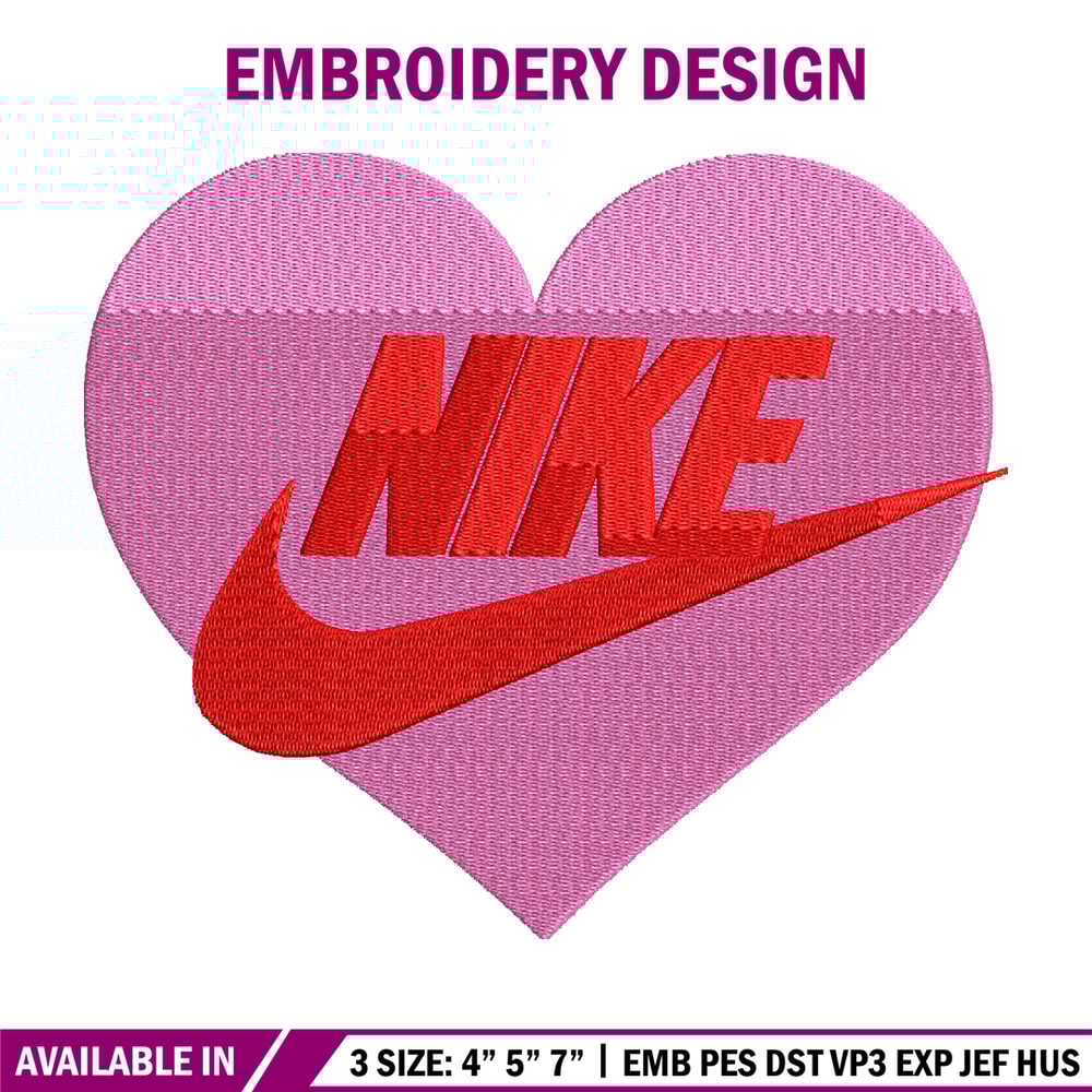 Nike heart Logo embroidery design, Nike heart embroidery, Nike design, logo shirt, Embroidery shirt, Digital download..jpg
