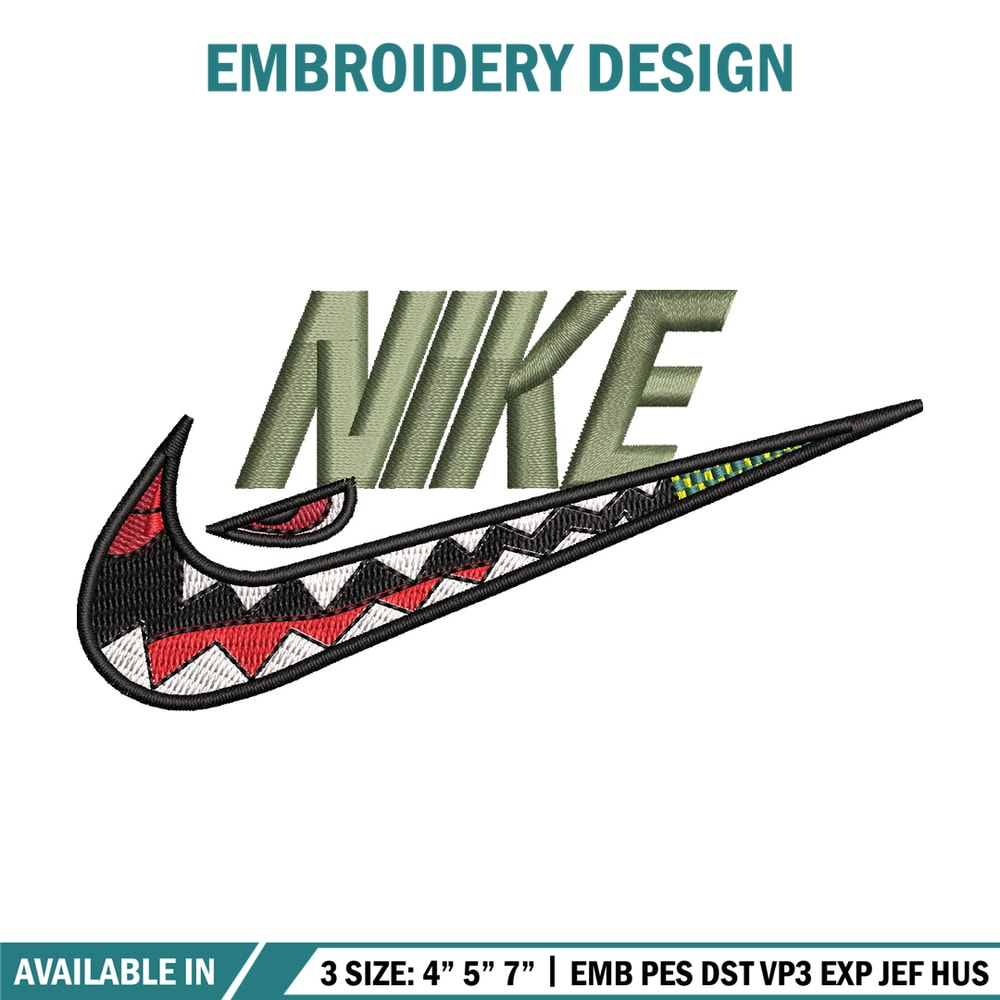 Nike logo car embroidery design, Logo car embroidery, Nike design, Embroidery shirt, Embroidery file,Digital download.jpg