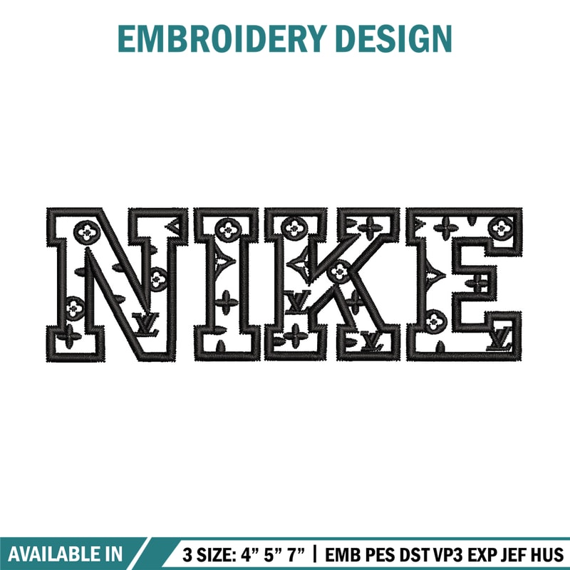 Nike lv embroidery design, Lv embroidery, Nike design, Embroidery shirt, Embroidery file, Digital download.jpg