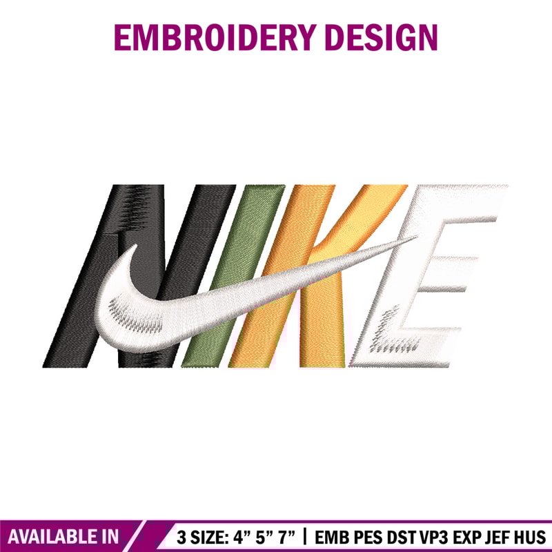 Nike logo design embroidery design, Nike embroidery, Nike design, Embroidery shirt, Embroidery file,Digital download.jpg