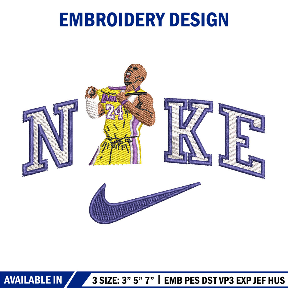 Nike player embroidery design, Basketball embroidery, Nike design,Embroidery file,Embroidery shirt,Digital download.jpg