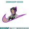 Nike Shinobu embroidery design, Kimetsu no Yaiba embroidery, Nike design, anime design, anime shirt, Digital download.jpg