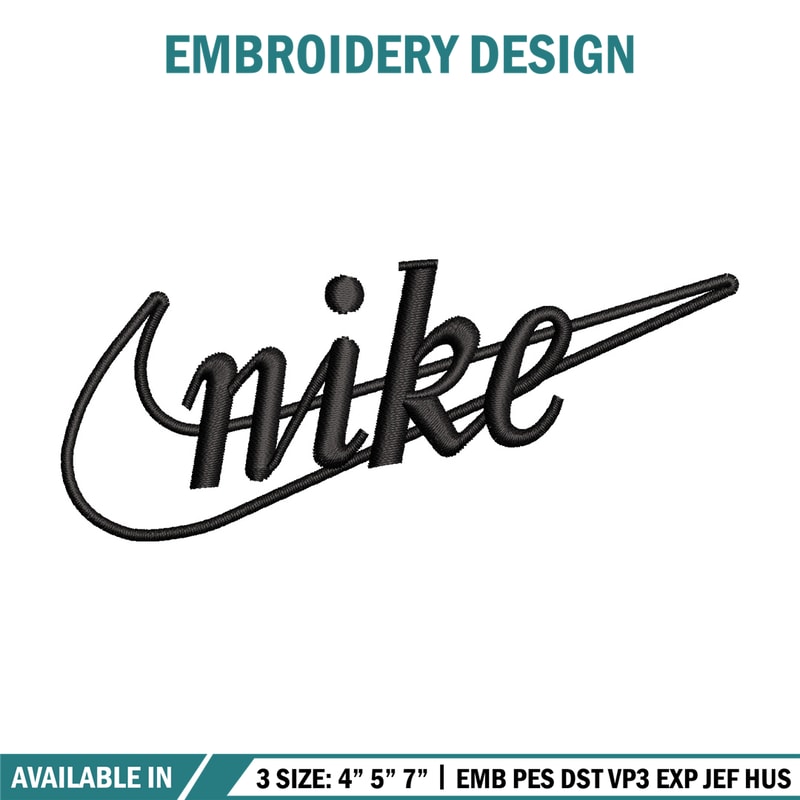 Nike simple embroidery design, Nike embroidery, Nike design, Embroidery shirt, Embroidery file, Digital download.jpg