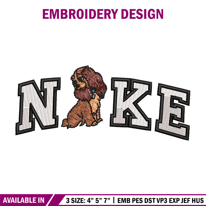 Nike x cute dog embroidery design, Dog embroidery, Nike design, Embroidery shirt, Embroidery file, Digital download.jpg
