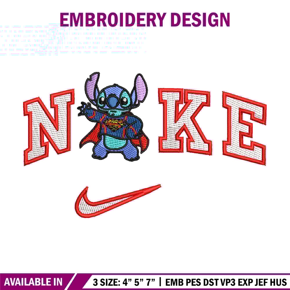 Nike super stitch embroidery design, Stitch embroidery, Nike design, Embroidery file,Embroidery shirt, Digital download.jpg