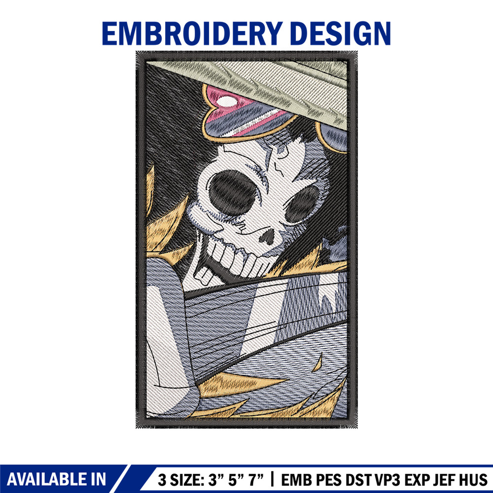 Nike x brook embroidery design, One piece embroidery, Nike design, Embroidery shirt, Embroidery file, Digital download.jpg