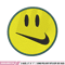 Emoji smile swoosh embroidery design, Emoji embroidery, logo design, embroidery file, logo shirt, Digital download.jpg