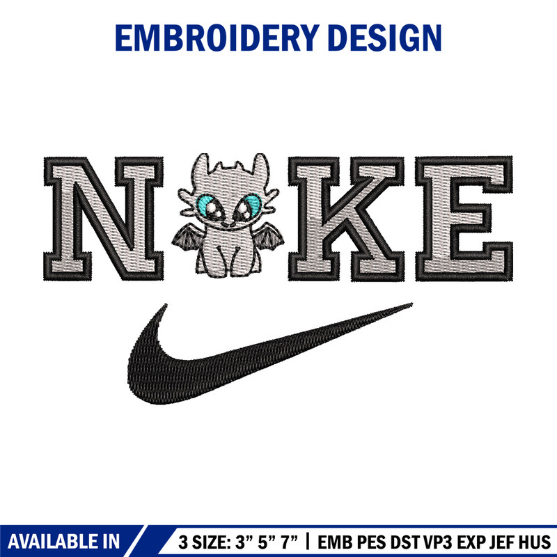 Nike x dragon black embroidery design, Dragon embroidery, Nike design,Embroidery shirt,Embroidery file, Digital download.jpg