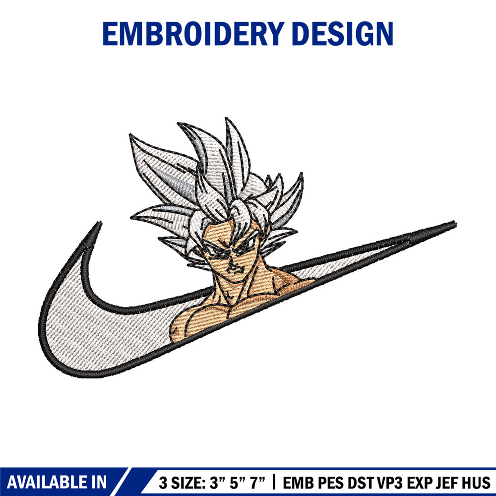 Nike x goku embroidery design, Dragonball embroidery, Nike design, Embroidery shirt, Embroidery file, Digital download.jpg