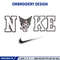 Nike x kuromi embroidery design, Kuromi embroidery, Nike design, Embroidery shirt, Embroidery file,Digital download.jpg