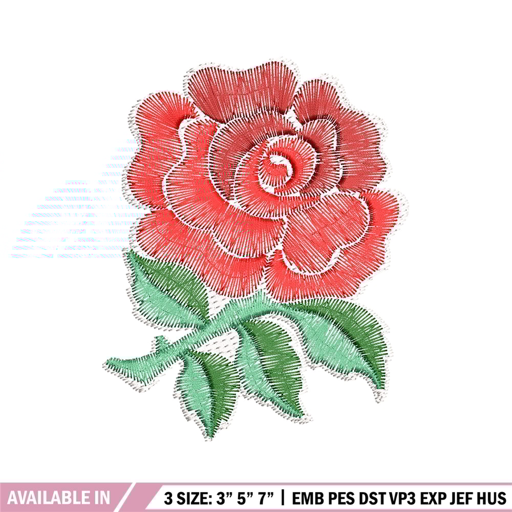Flower Rose embroidery design, Flower Rose logo embroidery, logo design, Embroidery shirt, logo shirt, Instant download.jpg