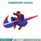 Nike x spiderman embroidery design, Mavel embroidery, Nike design, Embroidery shirt, Embroidery file, Digital download.jpg