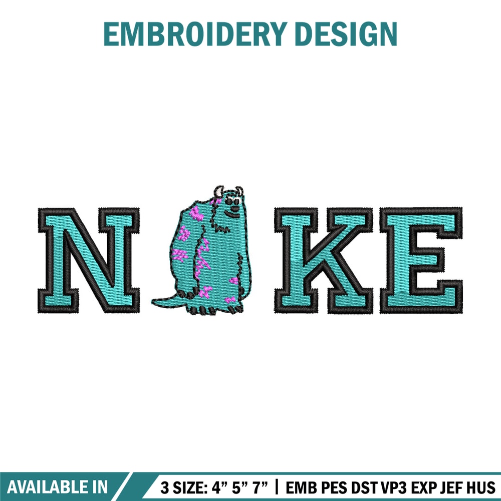 Nike x Sullivan embroidery design, Sullivan embroidery, Nike design, Embroidery shirt, Embroidery file,Digital download.jpg