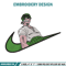 Nike x zoro embroidery design, One piece embroidery, Nike design, Embroidery shirt, Embroidery file, Digital download.jpg