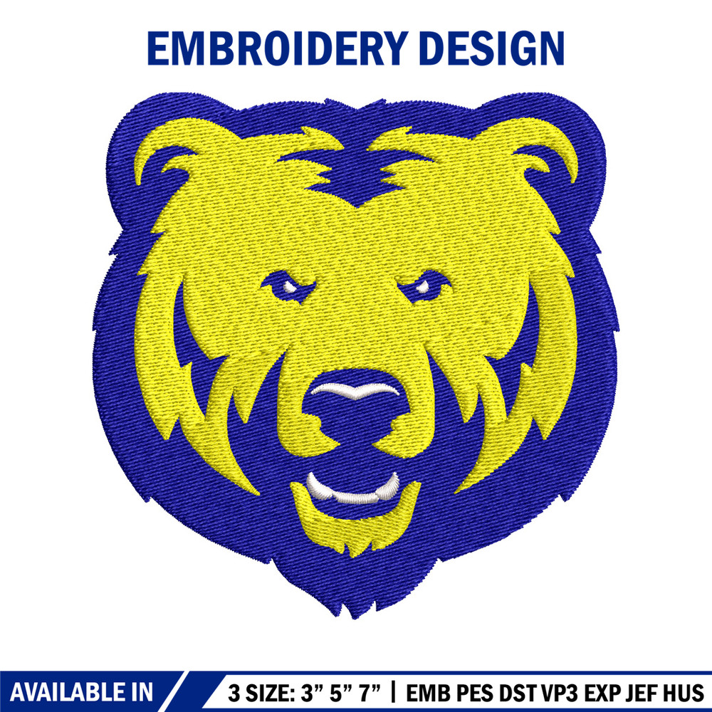 Northern Colorado Bears embroidery design, Northern Colorado Bears embroidery, Sport embroidery, NCAA embroidery..jpg