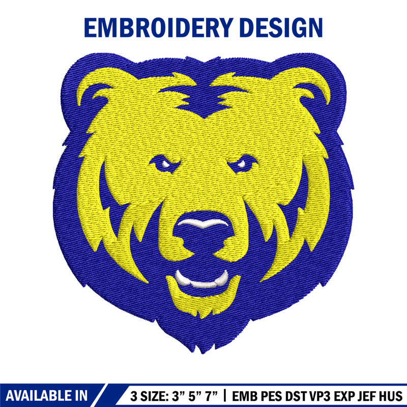 Northern Colorado Bears embroidery design, Northern Colorado Bears embroidery, Sport embroidery, NCAA embroidery..jpg