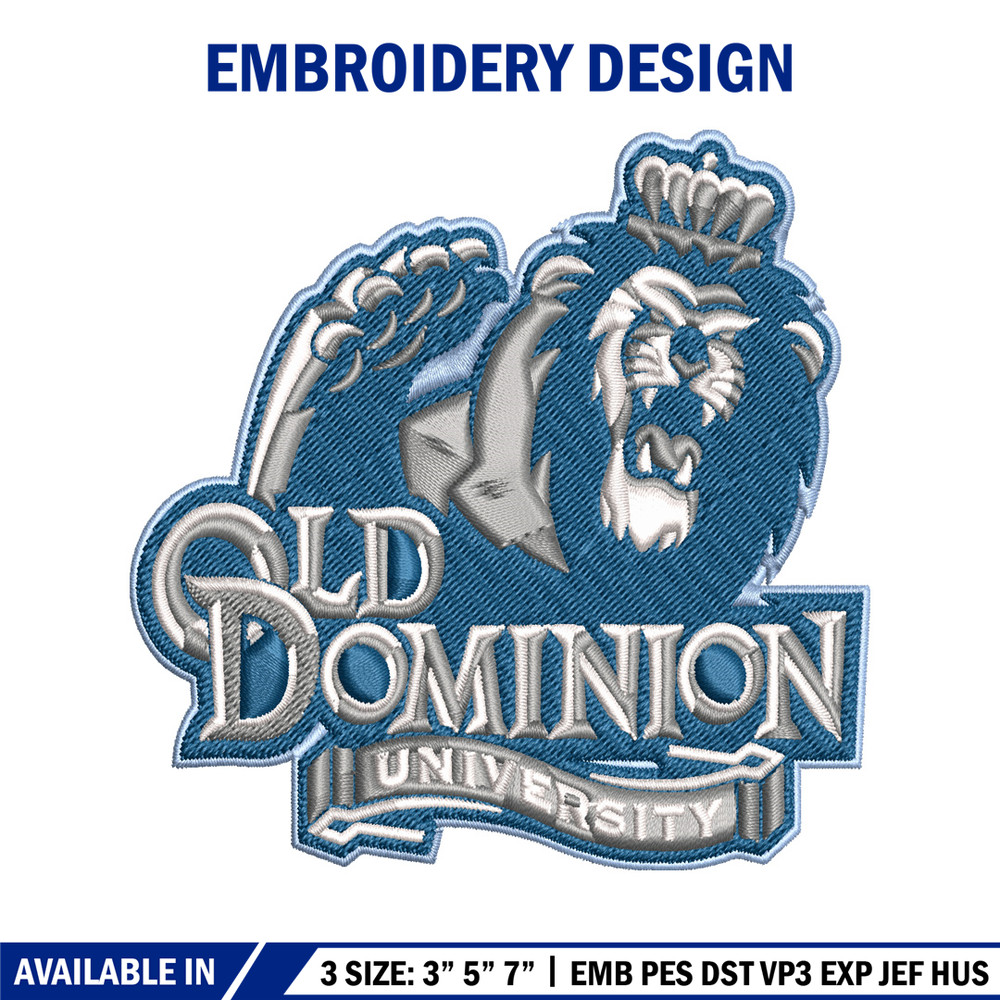Old Dominion Monarchs embroidery design, Old Dominion Monarchs embroidery, logo Sport, Sport embroidery, NCAA embroidery.jpg