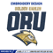 Oral Roberts Golden Eagles embroidery design, Oral Roberts Golden Eagles embroidery, Sport embroidery, NCAA embroidery..jpg
