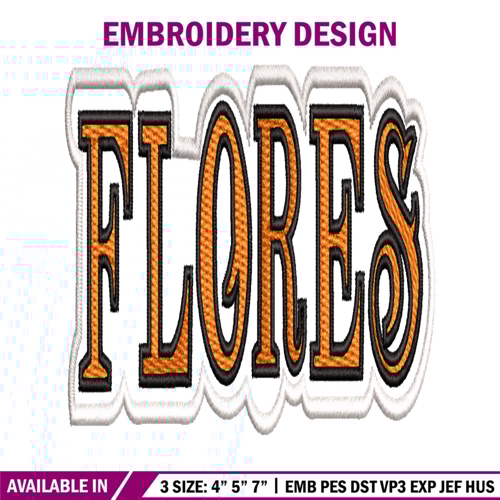 Orange Flores embroidery design, Orange Flores embroidery, logo design, embroidery file, logo shirt, Digital download..jpg