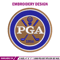 Pga Logo embroidery design, Pga Logo embroidery, logo design, embroidery file, Golf embroidery, Digital download.jpg