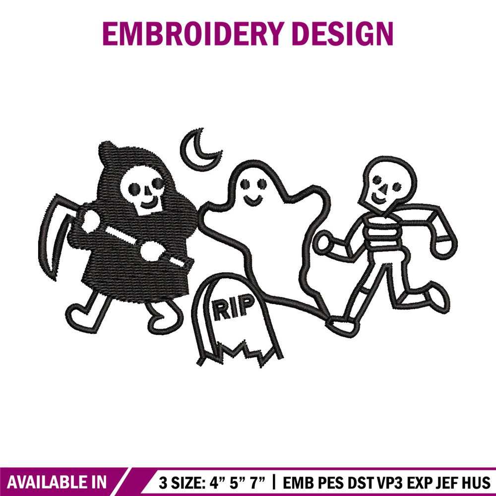 Rip funny embroidery design, Horror embroidery, Emb design, Embroidery shirt, Embroidery file, Digital download.jpg