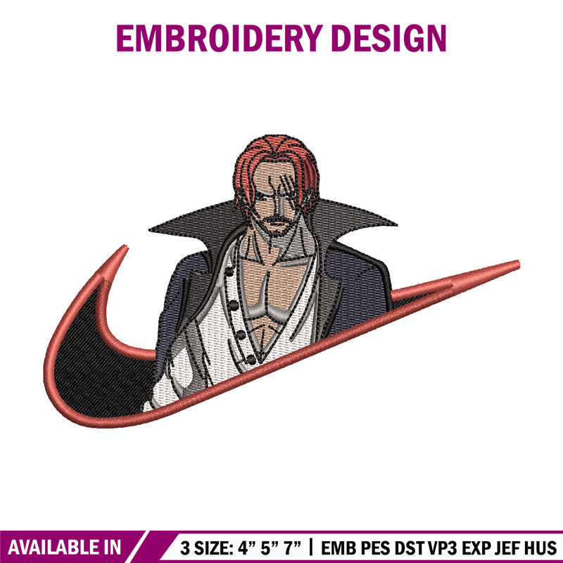 Shank nike embroidery design, One piece embroidery, Nike design, Embroidery shirt, Embroidery file, Digital download.jpg