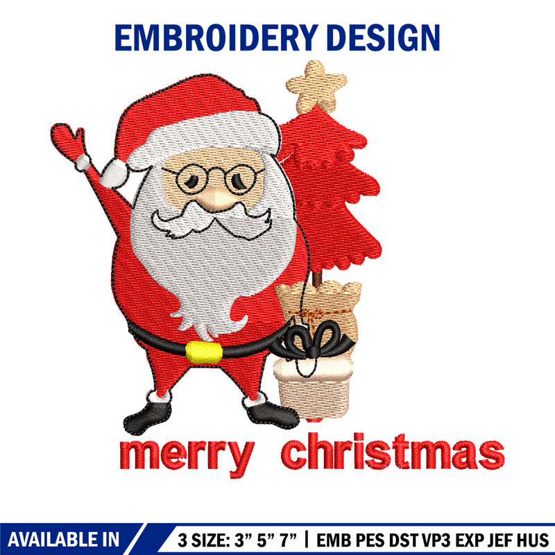 Satan red embroidery design, Chrismas embroidery, Embroidery file, Embroidery shirt, Emb design,Digital download.jpg