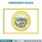 Seal Great Seal of the State of Nebraska Badge Logo embroidery design, logo embroidery, logo design, Instant download..jpg
