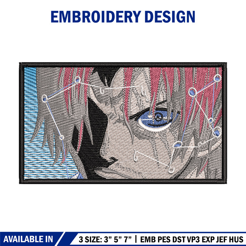 Shank box embroidery design, One piece embroidery, Anime design, Embroidery shirt, Embroidery file, Digital download.jpg