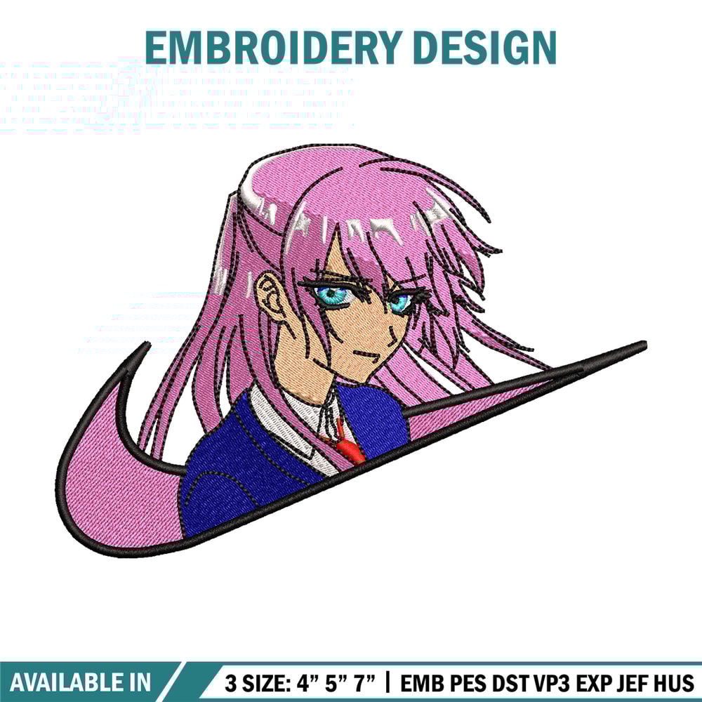 Shikimori san Nike embroidery design, Shikimori san embroidery, nike design, anime design, anime shirt, Digital download.jpg