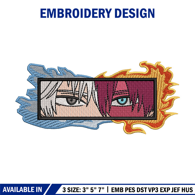 Shoto eyes embroidery design, Mha embroidery, Embroidery shirt, Embroidery file, Anime design, Digital download.jpg