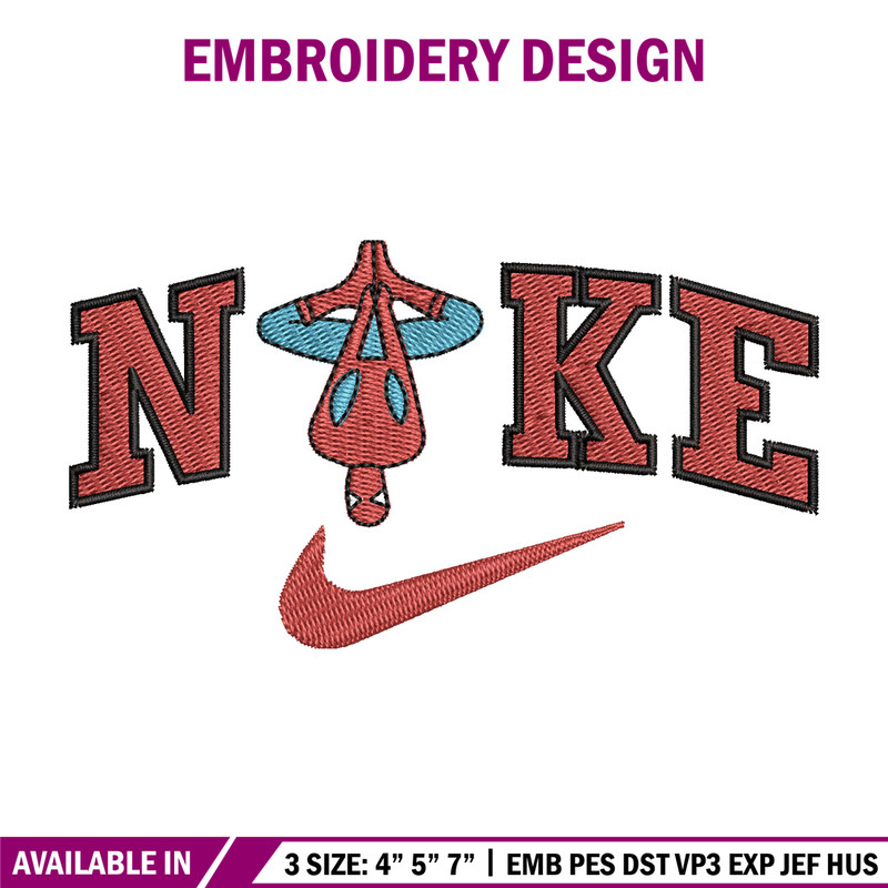 Spiderman nike embroidery design, Spiderman embroidery, Nike design, Embroidery shirt, Embroidery file, Digital download.jpg