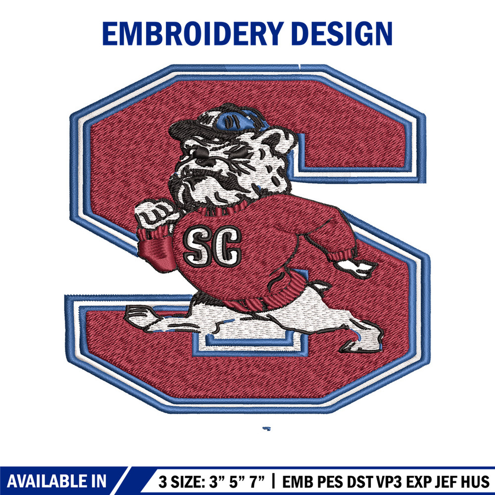 South Carolina State Bulldogs embroidery design, logo embroidery, logo Sport, Sport embroidery, NCAA embroidery..jpg