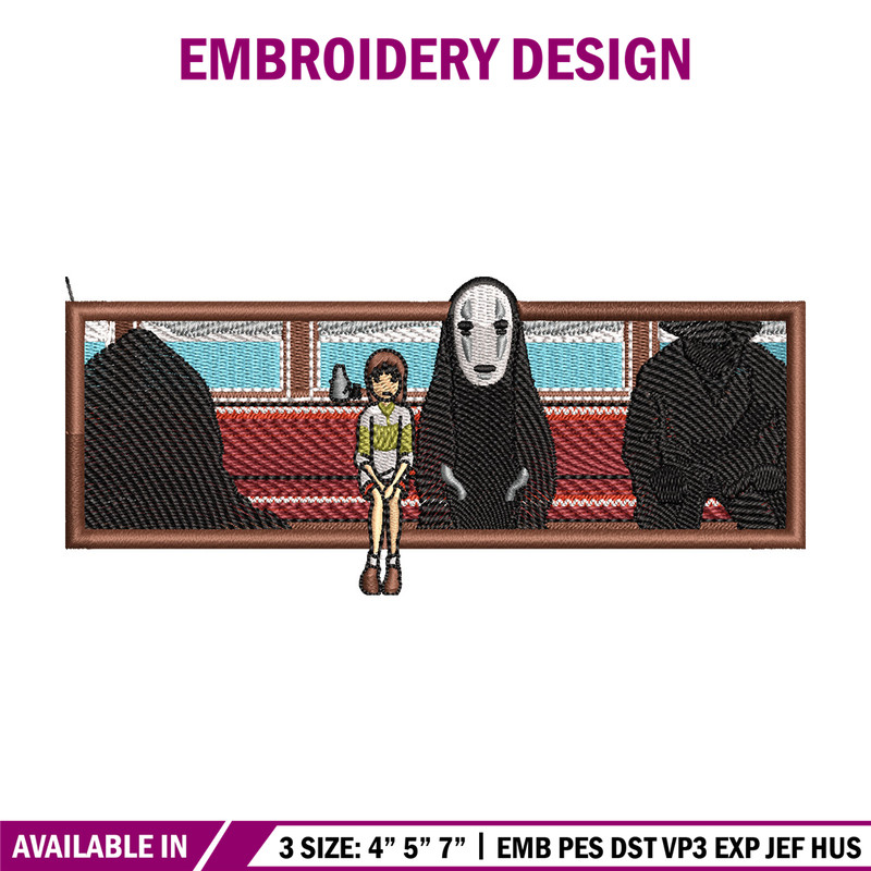 Spirited Away embroidery design, Ghibli embroidery, Embroidery shirt, Embroidery file, Anime design, Digital download.jpg