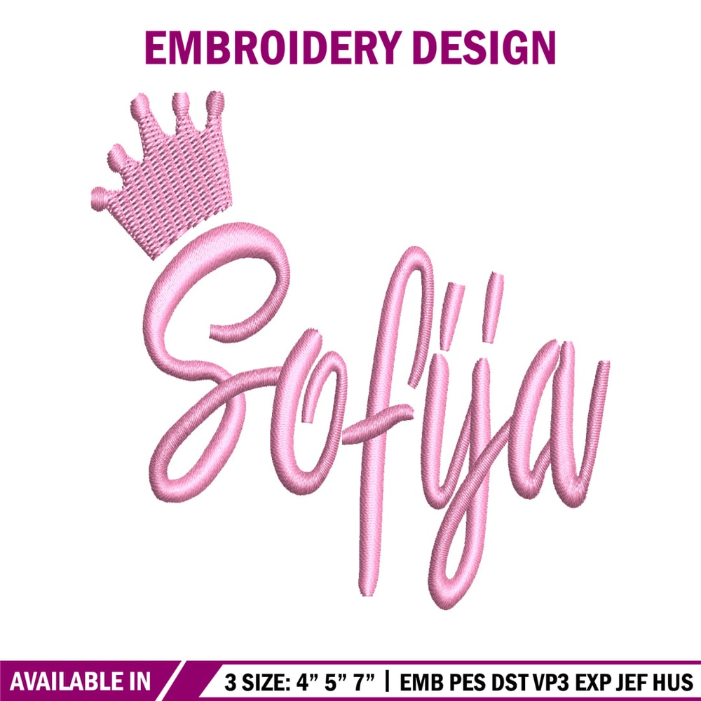 Sofia Logo embroidery design, Sofia Logo embroidery, logo design, embroidery file, logo shirt, Digital download..jpg