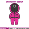 Squid game logo embroidery design, Squid game logo embroidery, Embroidery shirt, logo design, Instant download.jpg