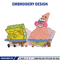 Spongebob funny embroidery design, Spongebob embroidery, Embroidery file, Embroidery shirt, Emb design, Digital download.jpg