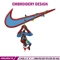 Spaiderman Nike logo embroidery design, Spaiderman Nike embroidery, Embroidery shirt, Nike design, Instant download.jpg