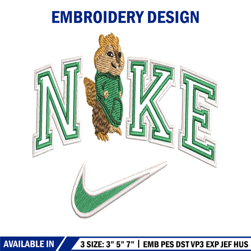 Squirrel nike embroidery design, Squirrel nike embroidery, logo design, embroidery file, logo shirt, Digital download..jpg