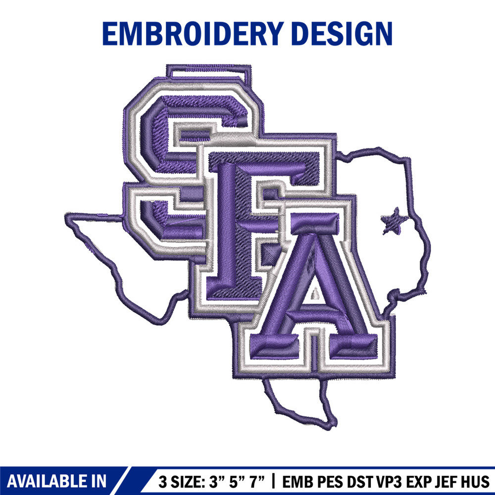 Stephen F. Austin Lumberjacks embroidery design, logo embroidery, logo Sport, Sport embroidery, NCAA embroidery..jpg